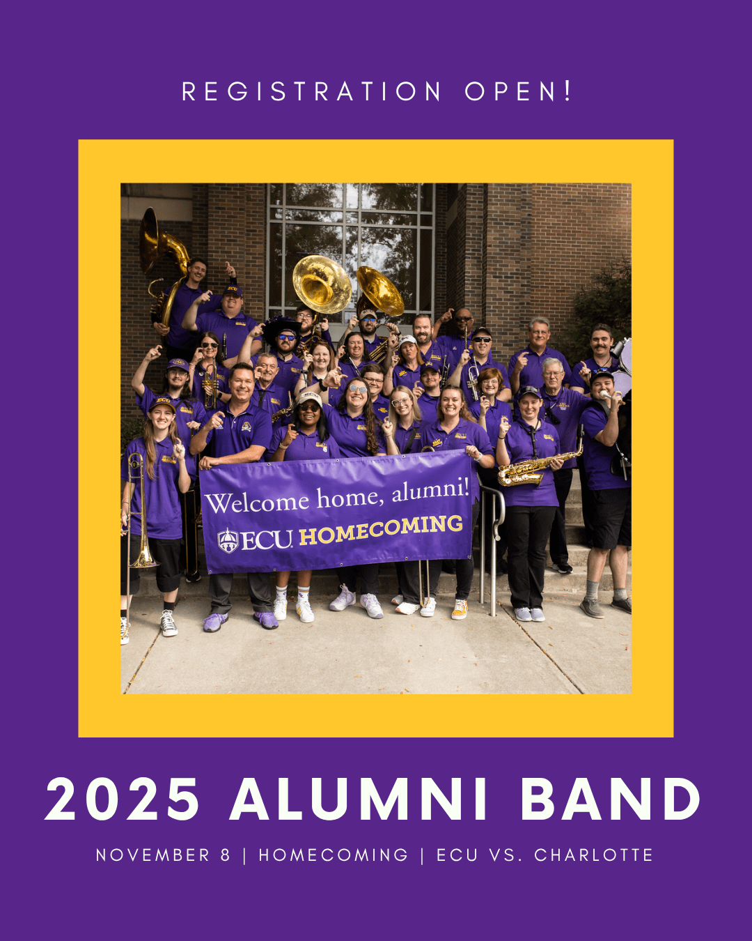 2025 ECU Alumni Band