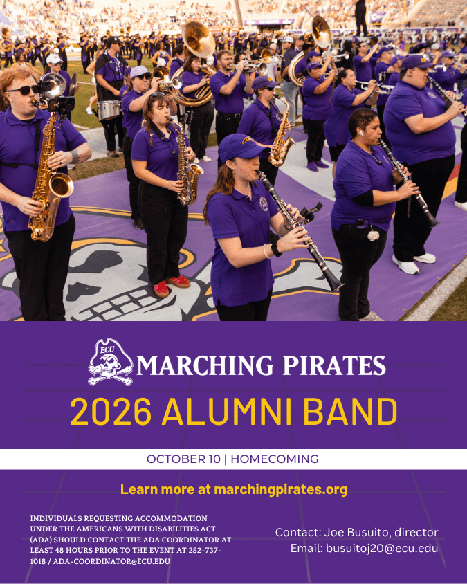 2026 ECU Alumni Band