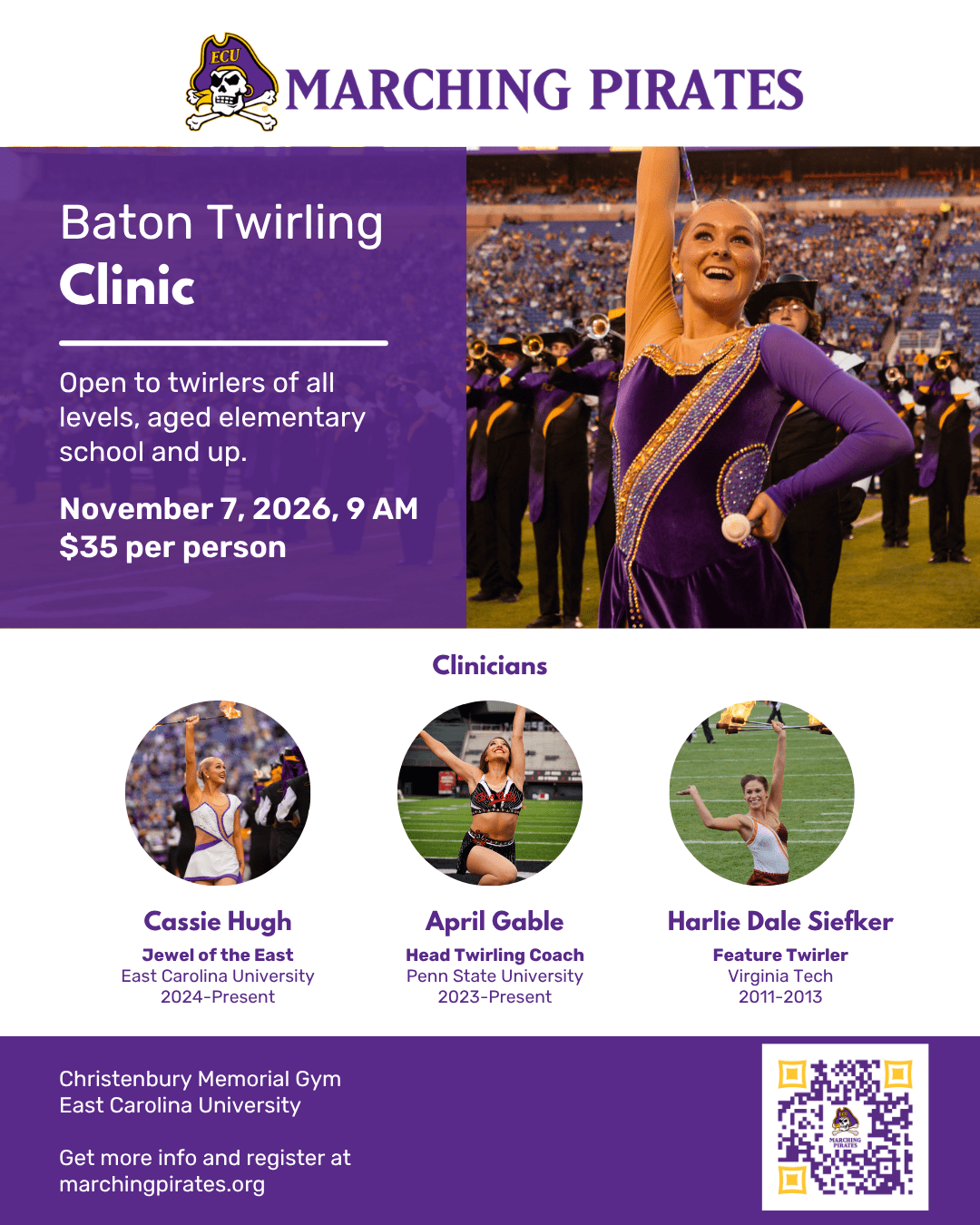 ECU Twirl Clinic
